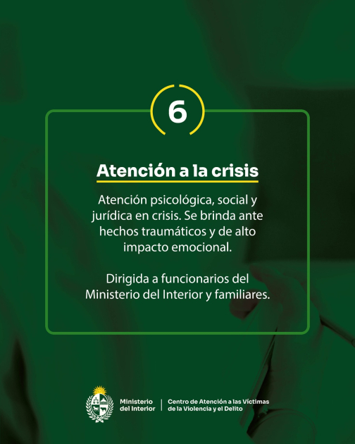 Área de Atención a la crisis Área de Atención a la crisis