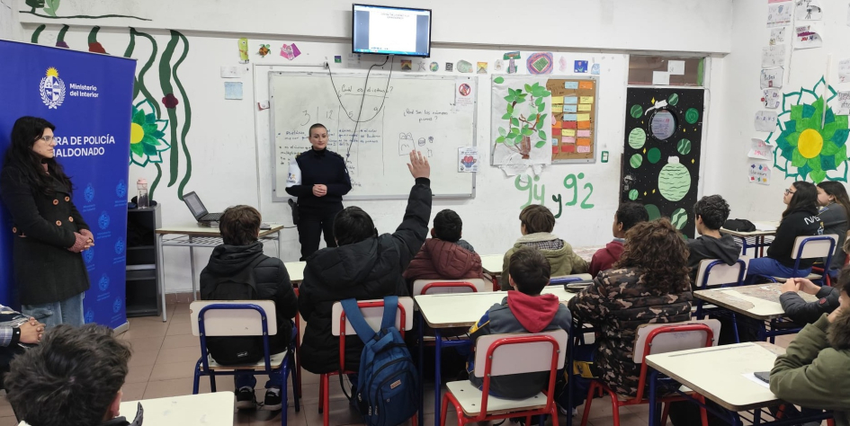 charla en liceo