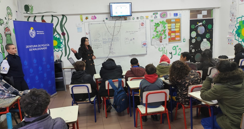 charla en liceo