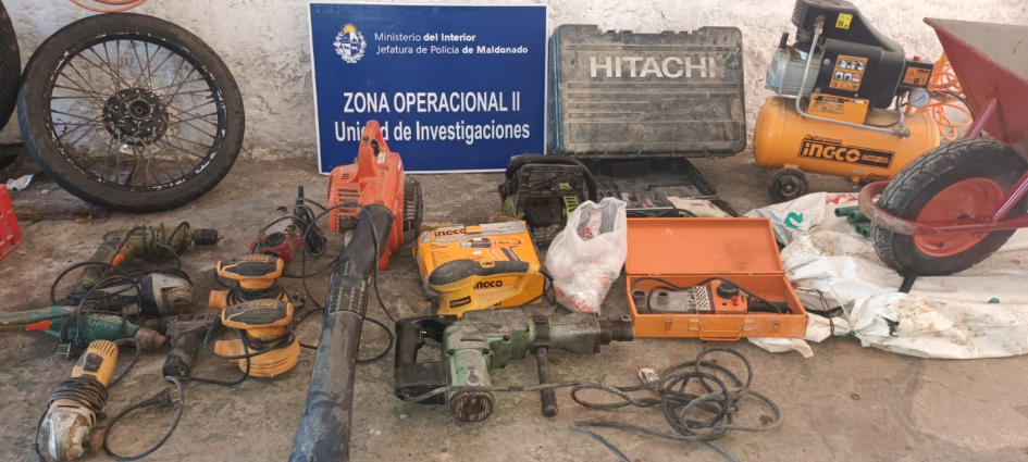 efectos incautados Operación Muyín efectos incautados