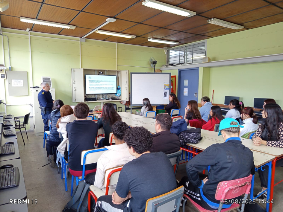 Taller en institución educativa