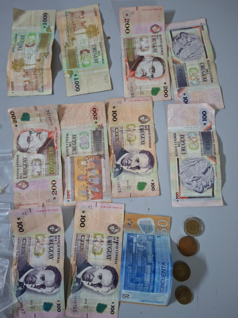 Dinero incautado Dinero incautado