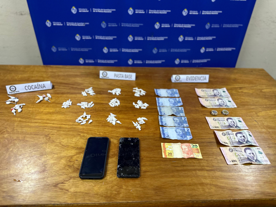 Allanamientos en el departamento de Rivera culminan con la detención de dos masculinos Incautación por allanamientos