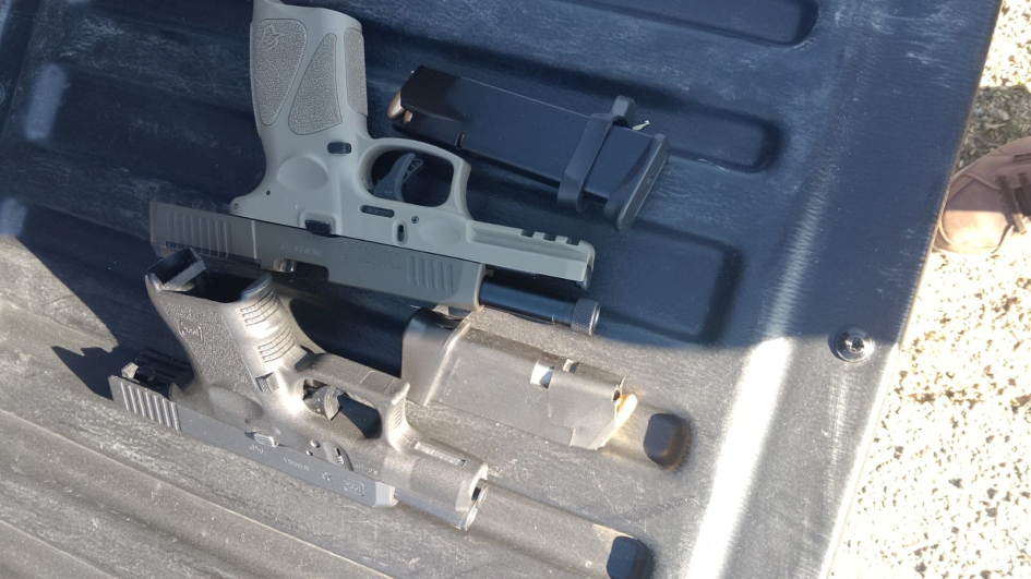 Pistola incautada Pistola incautada