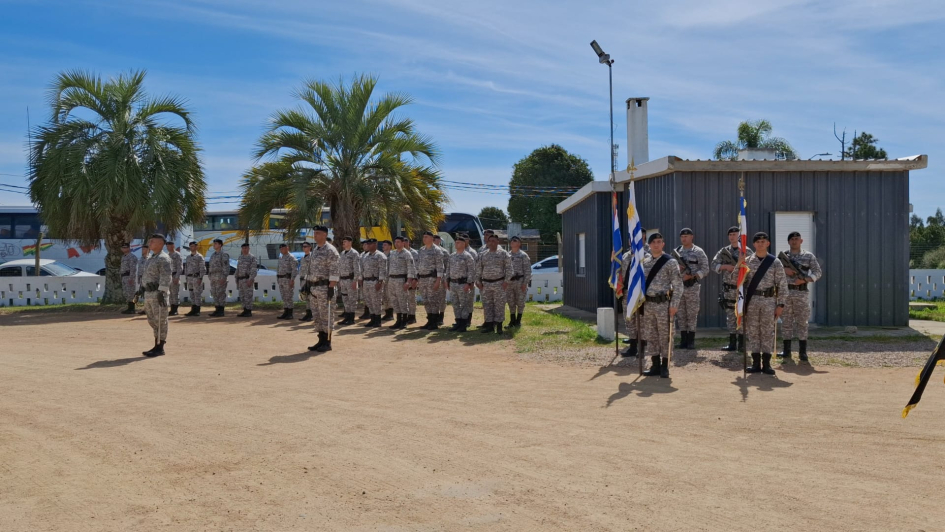 Personal policial formado en Ceremonia de aniversario de la Regional Este