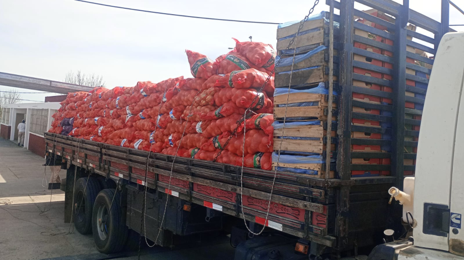 Mercadería avaluada en 2.000.000 de pesos.
