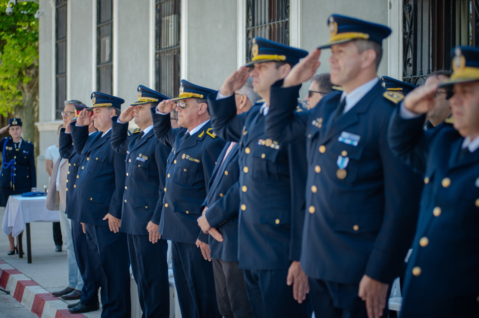 141° Aniversario de la Jefatura de Policía de Treinta y Tres Comando y Jefes