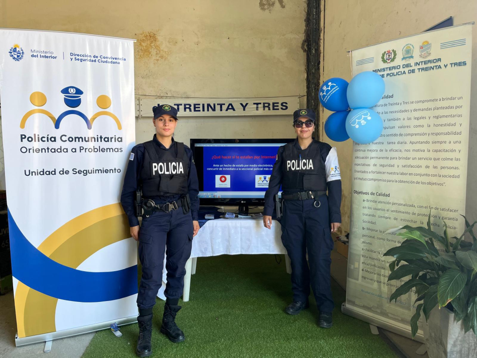 96.ª Exposición Nacional y Departamental de Reproductores Stand Jefatura de Policía