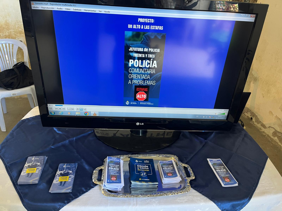 96.ª Exposición Nacional y Departamental de Reproductores Detalle Stand Jefatura de Policía