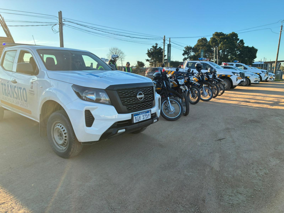 Móviles listos para implementar el operativo Moviles de la IDM y Policía juntos