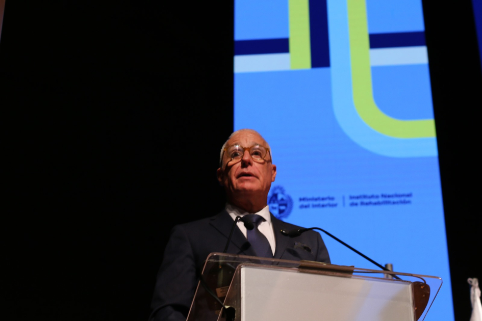 Ministro del Interior en aniversario de INR Ministro del Interior en aniversario de INR