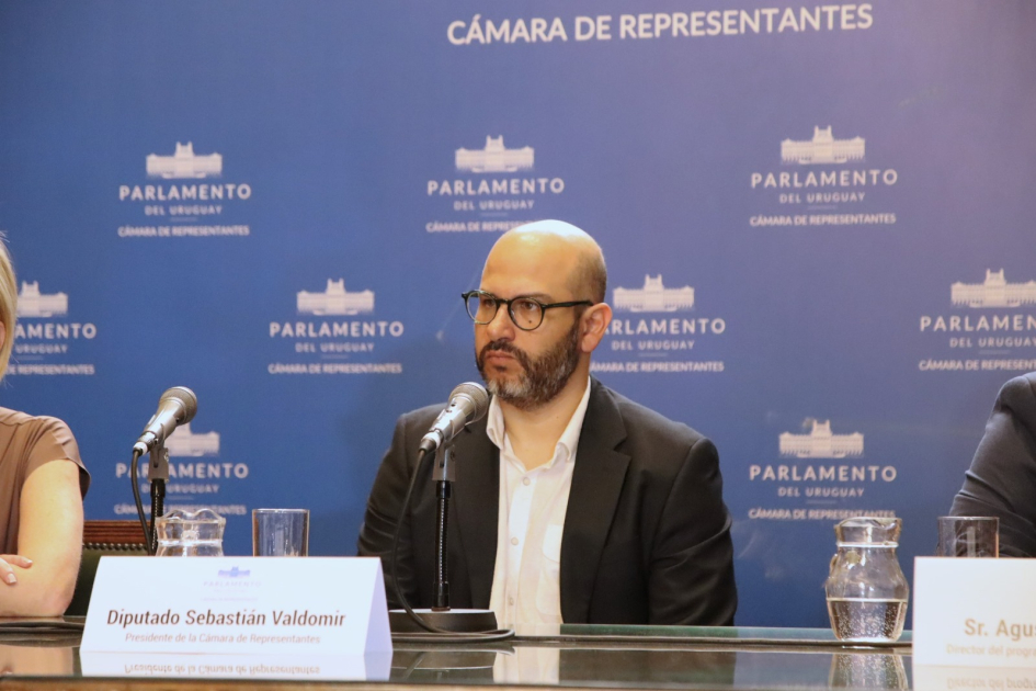 Sebastián Valdomir, Presidente Cámara de Representantes Sebastián Valdomir, Presidente Cámara de Representantes