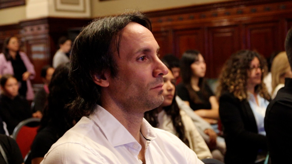 Andrés Garófalo, representante de Ayax Andrés Garófalo, representante de Ayax