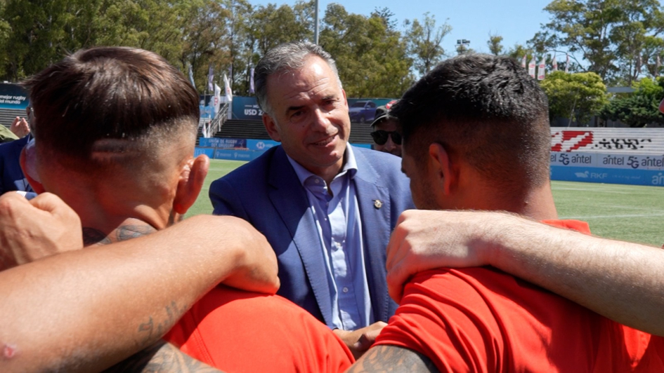 Presidente de la República y selecciones de rugby 