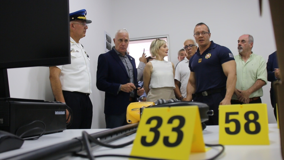 Autoridades en inaguración Policía Científica Regional Norte Autoridades en inaguración Policía Científica Regional Norte