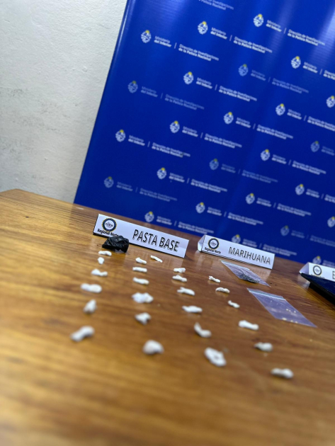 Objetos incautados Objetos incautados