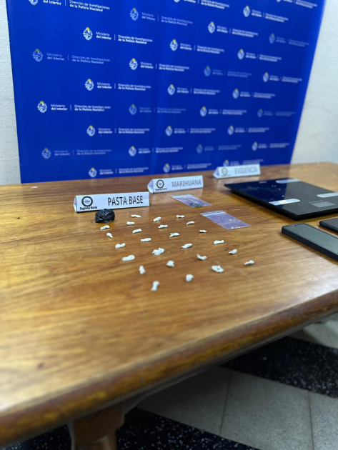 Objetos incautados Objetos incautados