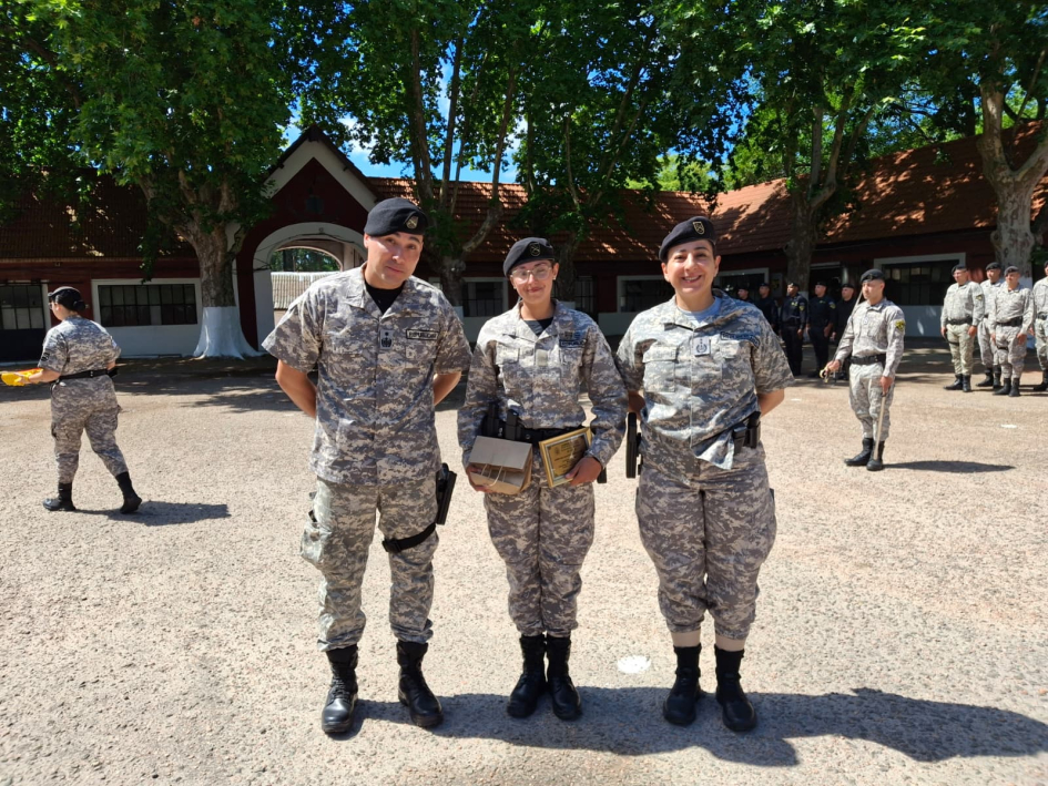 Directora de la DNGR, policía premiada y Comandante Crokker