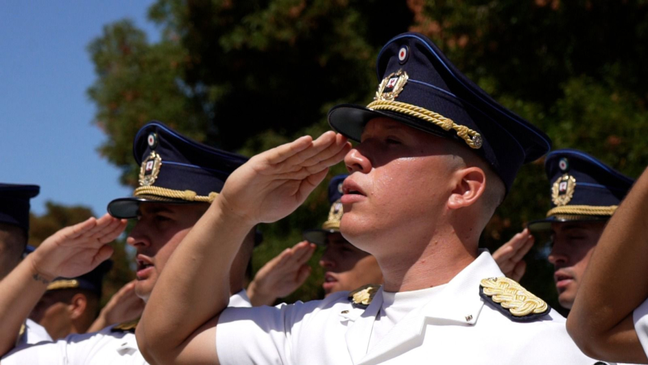 Inauguración de pista de atletismo en la Dirección Nacional de la Educación Policial