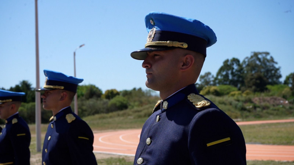 Inauguración de pista de atletismo en la Dirección Nacional de la Educación Policial