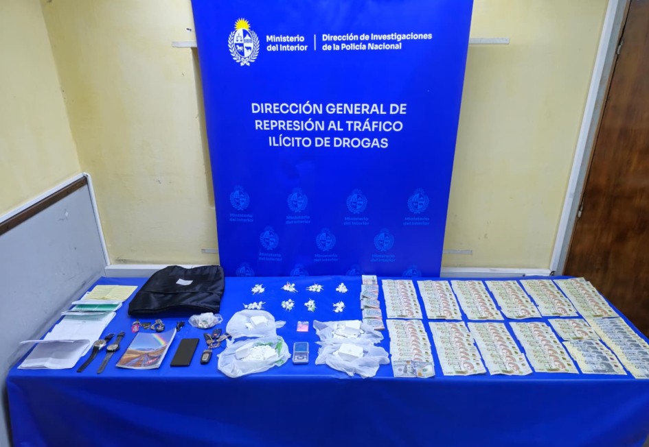 Objetos incautado por operación IRO