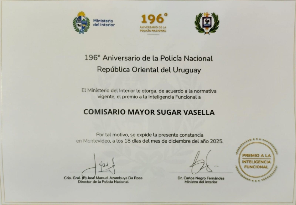 Diploma de reconocimiento