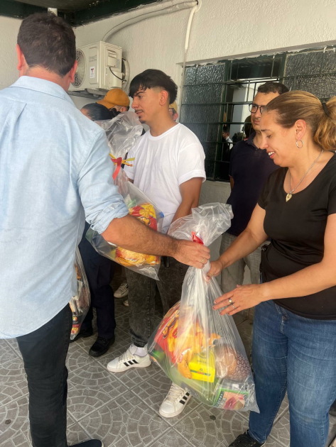 Entrega de Canastas Navideñas