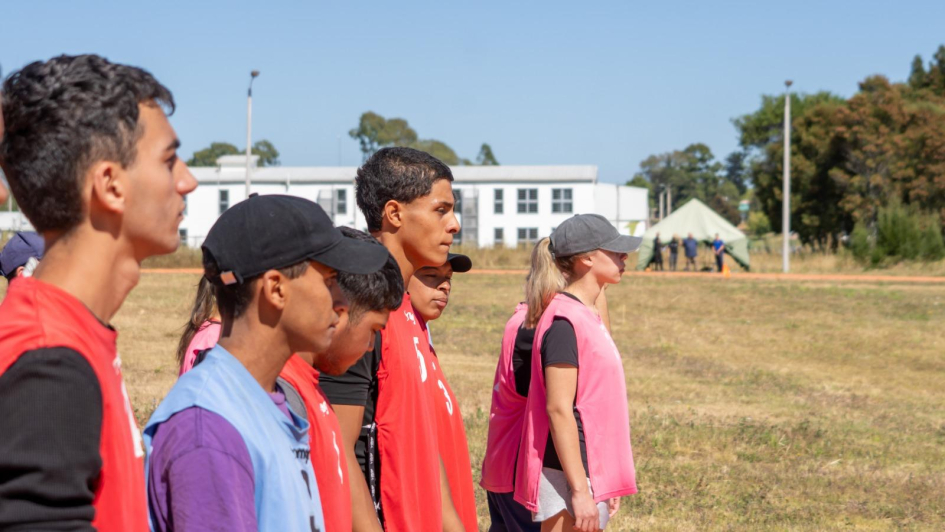 Aspirantes a alumnos en pruebas físicas