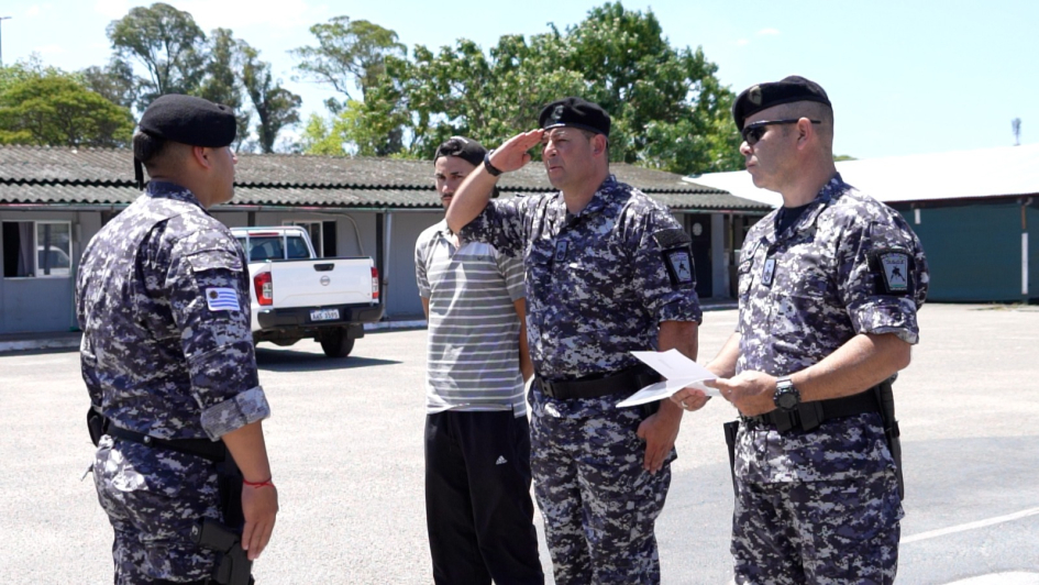 Funcionario de DIGOE fue reconocido por rescatar a un ciudadano en el Río Santa Lucía 