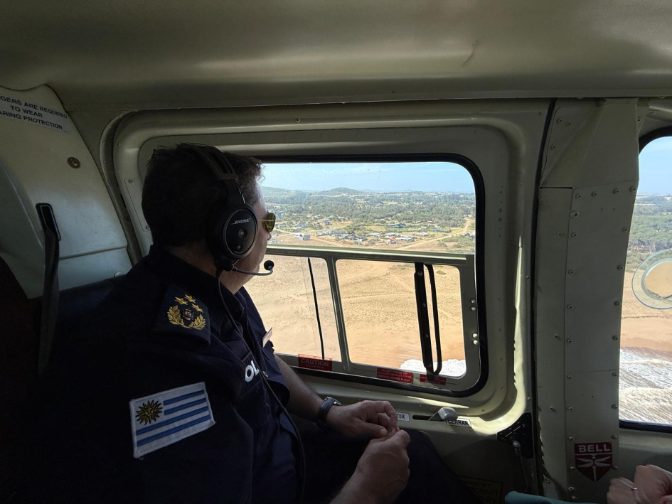 Vuelo patrullaje preventivo Subdirector de la Policía Nacional Vuelo patrullaje preventivo Subdirector de la Policía Nacional