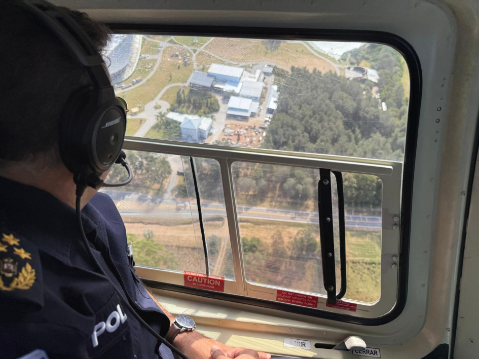 Vuelo patrullaje preventivo Subdirector de la Policía Nacional Vuelo patrullaje preventivo Subdirector de la Policía Nacional