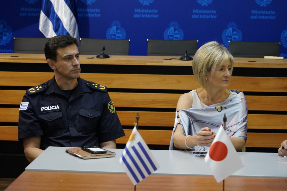 Ministra Interina recibe a delegación japonesa por temas de seguridad, conocimientos y tecnologías