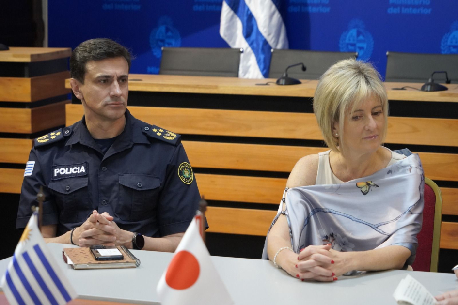 Ministra Interina recibe a delegación japonesa por temas de seguridad, conocimientos y tecnologías