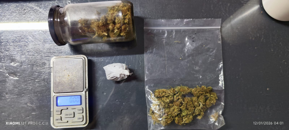 Sustancia incautada Sustancia