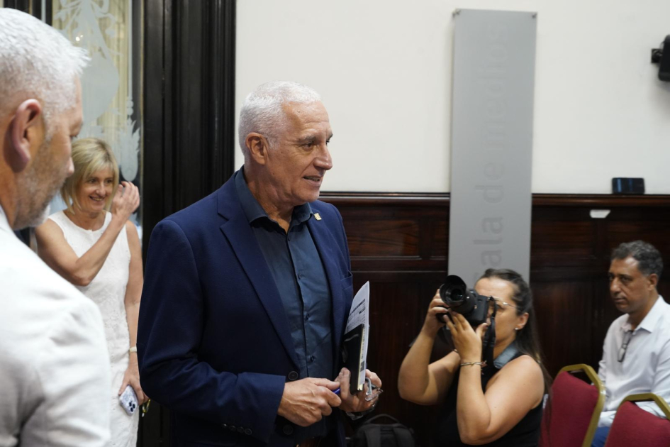 Ministro y Subsecretaria del Ministerio del Interior