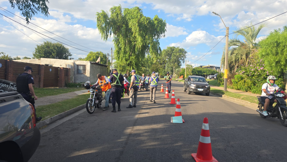 Control vehicular y de personas Operativo Ñandubay