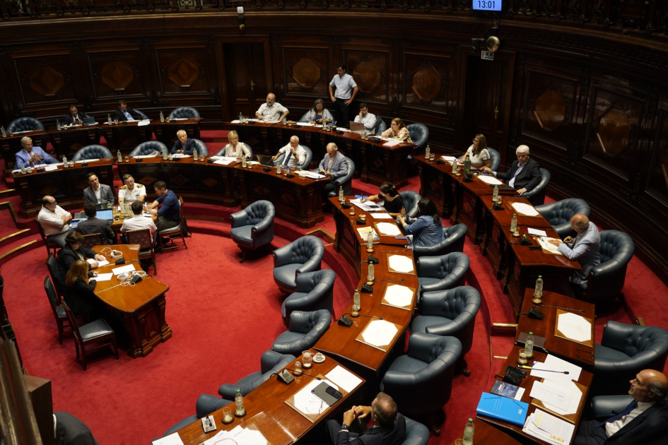 Parlamento Nacional en convocatoria al Ministro del Interior