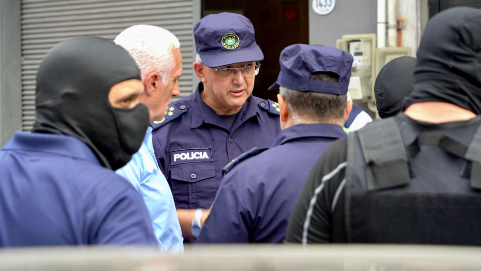 La DGRTID realiza un operativo en Ciudad Vieja que ya cuenta con nueve personas detenidas