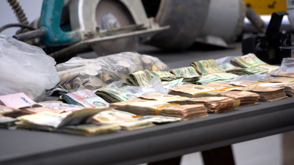 Objetos incautados, operación Blindaje 