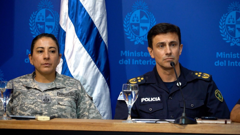 Agelina Ferreira junto a Alfredo Clavijo en Conferencia Operativo Ñandubay