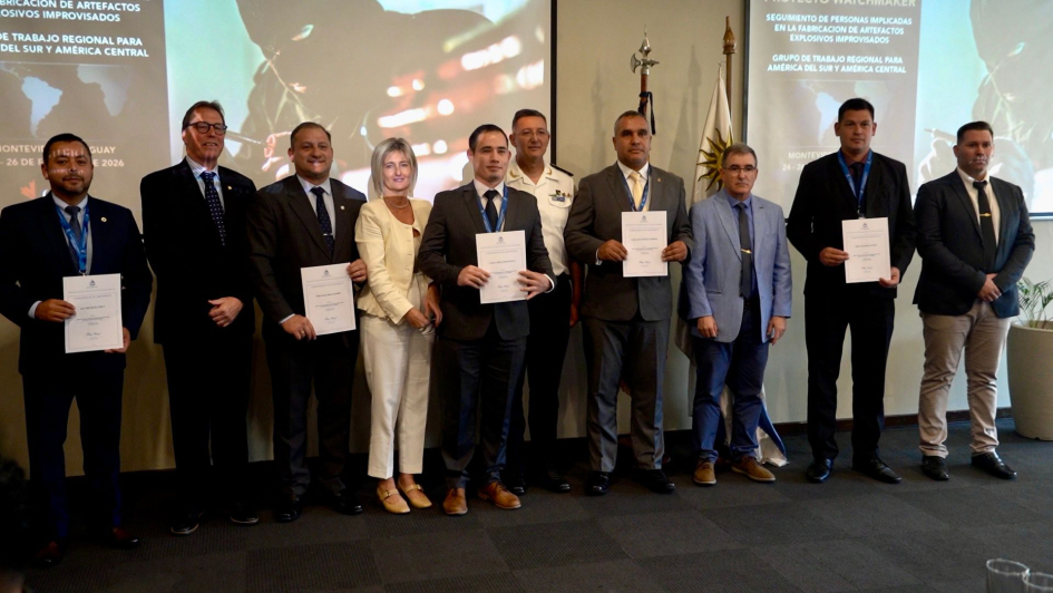 Uruguay fue sede del encuentro regional sobre el proyecto Watchmaker de Interpol