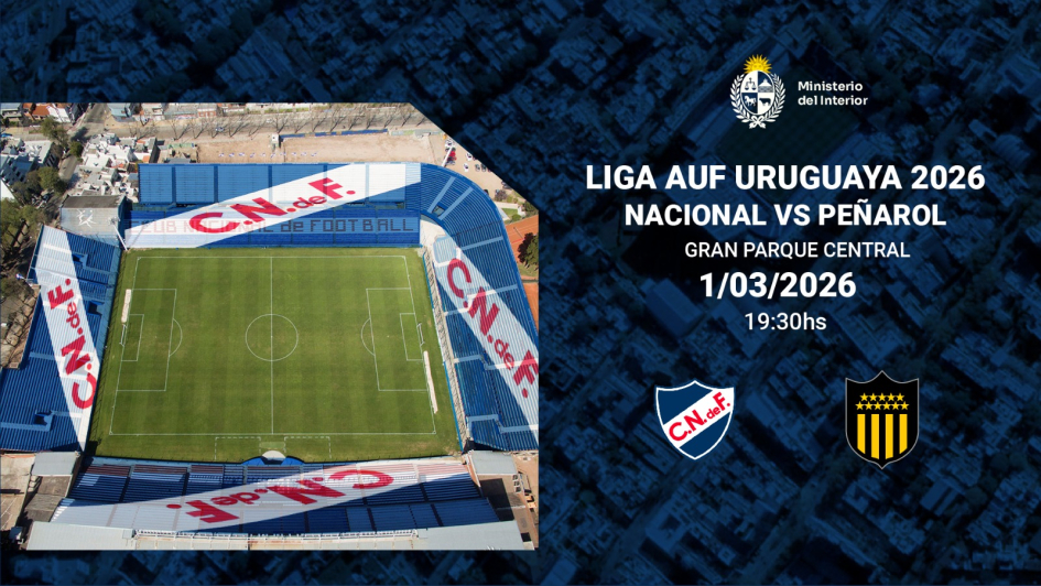 Operativo de seguridad para el partido clásico por la cuarta fecha del Torneo Apertura Operativo de seguridad para el partido clásico por la cuarta fecha del Torneo Apertura