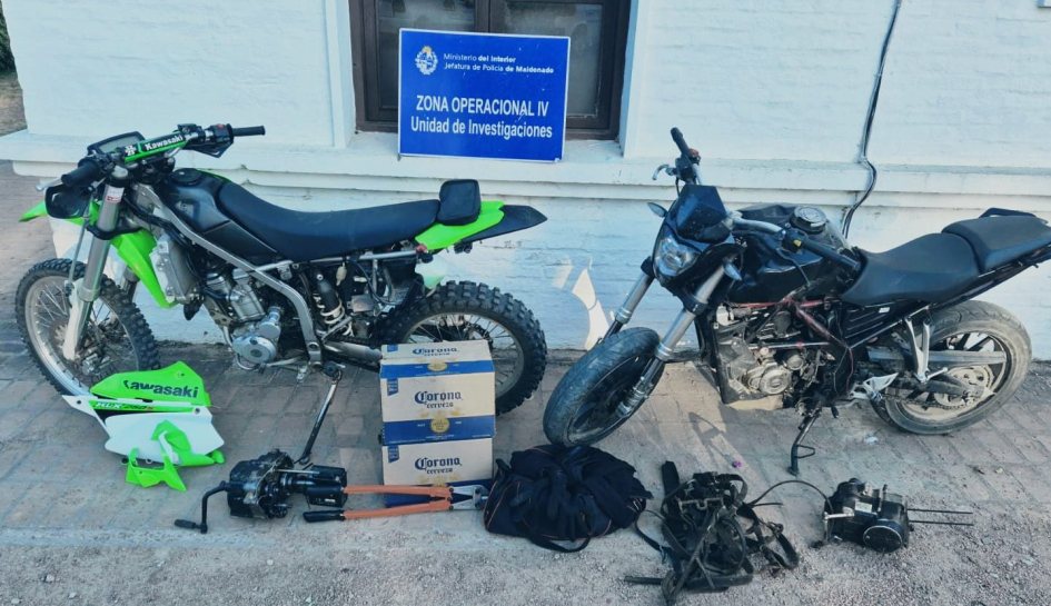 Motos recuperadas tras inspeccion el 5 de enero. Motos recuperadas tras inspección el 5 de enero