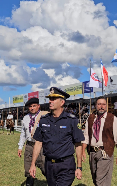 Operativo de seguridad para la 39ª Fiesta de la Patria Gaucha en Tacuarembó