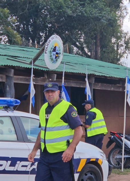 Operativo de seguridad para la 39ª Fiesta de la Patria Gaucha en Tacuarembó