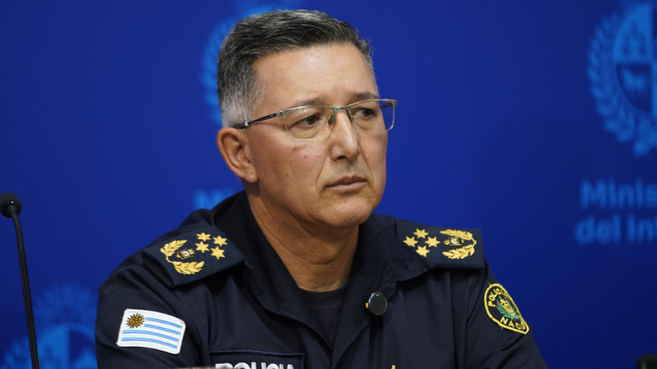 Director de la Policía Nacional, José Manuel Azambuya 