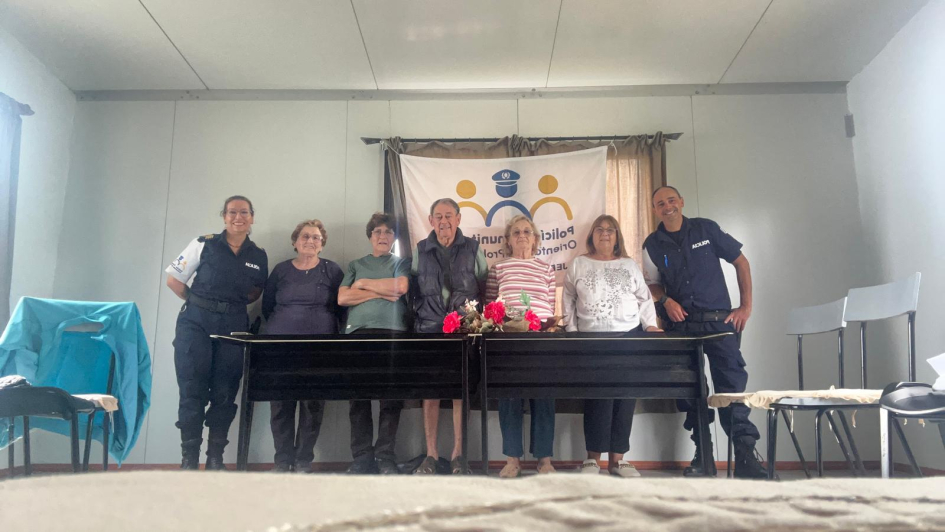 Participantes en la charla 