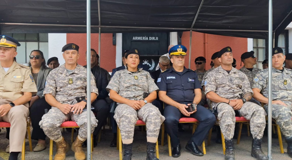 Directora Nacional Guardia Republicana y autoridades