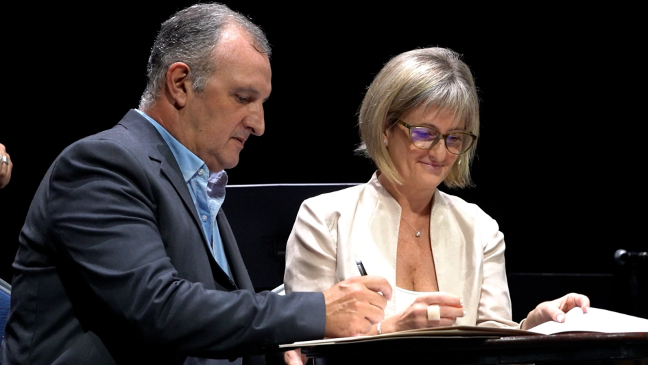 Firma de convenio interinstitucional, Intendencia de Lavalleja y Ministerio del Interior