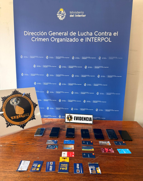 Objetos incautados, operación Store 33